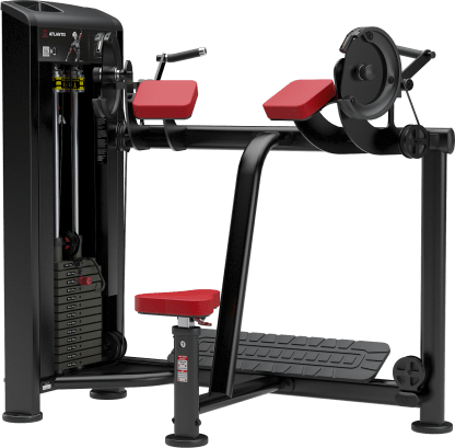 Horizontal biceps isolator